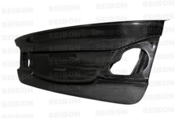 Picture of Seibon 06-10 Honda Civic 4DR JDB - Acura CSX OEM Carbon Fiber Trunk-Hatch