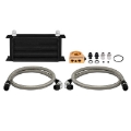 Picture of Mishimoto Universal 19 RowThermostatic Oil Cooler Kit - Black