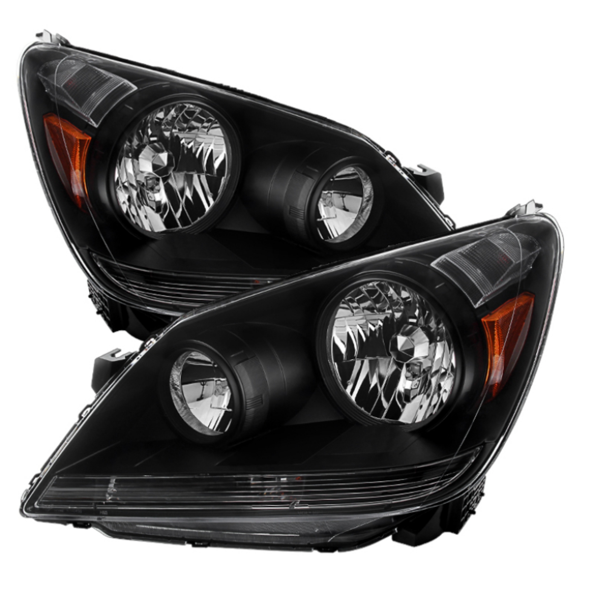 Picture of xTune Honda Odyssey 05-07 Crystal Headlights Black HD-JH-HODY05-AM-BK