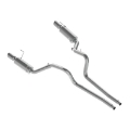 Picture of MBRP 05-09 Ford Shelby GT500 - GT Dual Split Rear Street Version 4in Tips T409 Exhaust System