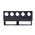 Picture of Autometer 87-95 Jeep Wrangler YJ Black Cluster Bezel - Holds Five 2-1-16in Gauges
