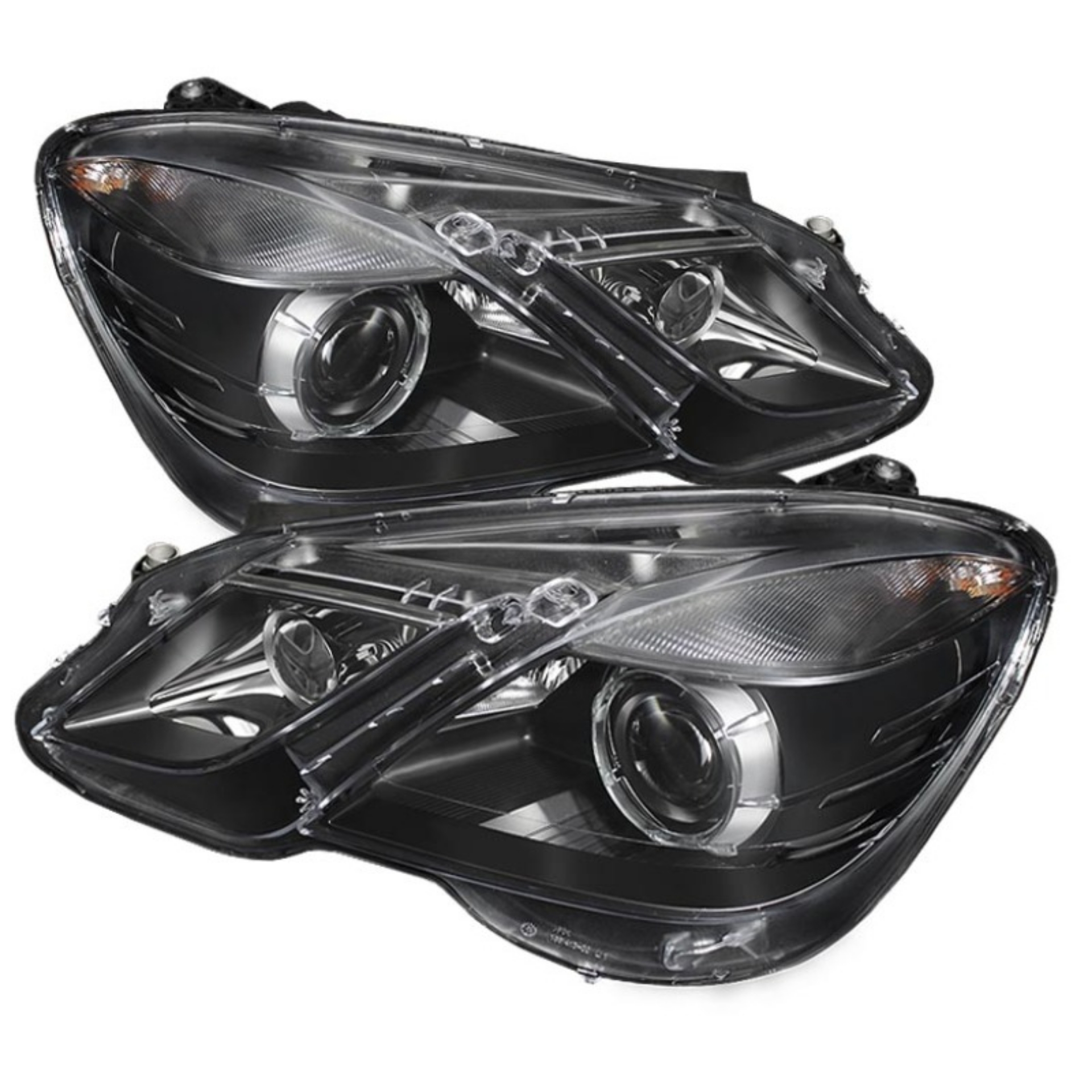 Picture of xTune Mercedes E-Class 10-12 OE Projector Headlights w-AFS- Hid Fit Black PRO-JH-MBW21210-AFS-BK