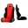 Picture of Xtune Thunder Style Racing Seat Pu Double Slider Red-Black Driver Side RST-TH-01-RD-DR