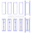 Picture of King 91-04 Nissan 146CI-2-4L KA24DE L4 - 89-97 146CI-2-4L KA24E L4  Size STD Main Bearing Set