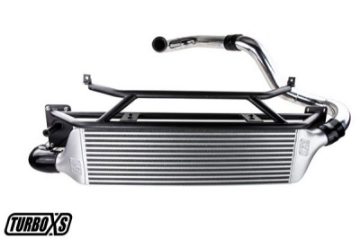 Picture of Turbo XS FMIC for 15-16 Subaru WRX - Polished Pipes