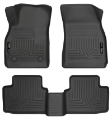Picture of Husky Liners 13 Chevy Malibu WeatherBeater Black Front & 2nd Seat Floor Liners