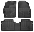 Picture of Husky Liners 12 Toyota Prius PlugIn Models ONLY WeatherBeater Front & 2nd Seat Black Floor Liners