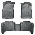 Picture of Husky Liners 05-13 Toyota Tacoma WeatherBeater Combo Grey Floor Liners
