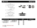 Picture of StopTech Performance 08-13 Audi TT Quattro - 12 VW Golf R Front Brake Pads