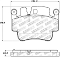 Picture of StopTech Performance 00-07 Porsche Boxster S - 06-07 Cayman - 99-05 911 Carrera Front Brake Pads