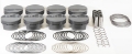 Picture of Mahle MS Piston Set SBF 347ci 4-030in Bore 3-4in Stroke 5-4in Rod -927 Pin -6cc 10-4 CR Set of 8