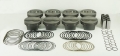 Picture of Mahle MS Piston Set SBC 362ci 4-060in Bore 3-5in Stroke 5-7in Rod -927 Pin -8cc 12-2 CR Set of 8