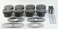 Picture of Mahle MS Piston Set GM LS 366ci 4-010in Bore 3-622stk 6-125in Rod 0-927 Pin 2cc 10-5 CR Set of 8