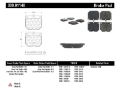 Picture of StopTech Performance Brake Pads
