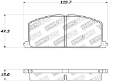 Picture of StopTech Performance Brake Pads