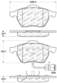 Picture of StopTech Performance Brake Pads