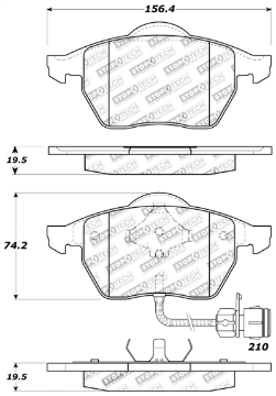 Picture of StopTech Performance Brake Pads