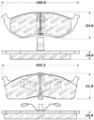 Picture of StopTech Performance Brake Pads