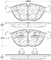 Picture of StopTech Performance Brake Pads