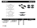 Picture of StopTech Performance Brake Pads
