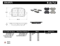 Picture of StopTech Performance Brake Pads