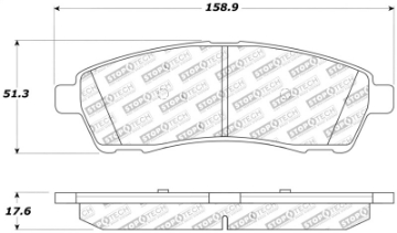 Picture of StopTech Performance Brake Pads