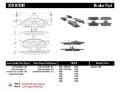 Picture of StopTech Performance Brake Pads