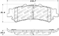 Picture of StopTech Performance Brake Pads