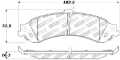 Picture of StopTech Performance Brake Pads
