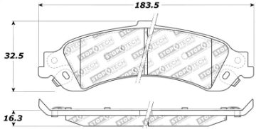 Picture of StopTech Performance Brake Pads