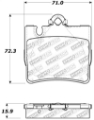 Picture of StopTech Performance Brake Pads