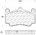 Picture of StopTech Performance Brake Pads