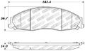 Picture of StopTech Performance Brake Pads