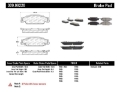 Picture of StopTech Performance Brake Pads
