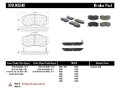 Picture of StopTech Performance Brake Pads