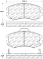 Picture of StopTech Performance Brake Pads