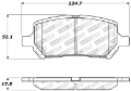 Picture of StopTech Performance Brake Pads