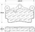 Picture of StopTech Performance Brake Pads