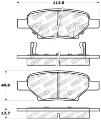 Picture of StopTech Performance Brake Pads