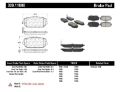 Picture of StopTech OE Fit Rear Sport Brake Pads