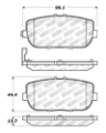 Picture of StopTech OE Fit Rear Sport Brake Pads