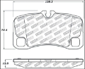 Picture of StopTech Performance Brake Pads
