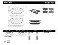 Picture of StopTech Performance Brake Pads