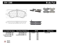 Picture of StopTech Performance Brake Pads