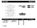 Picture of StopTech Performance Brake Pads