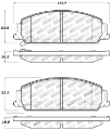 Picture of StopTech Performance Brake Pads