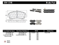 Picture of StopTech Performance Brake Pads