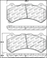 Picture of StopTech Performance Brake Pads