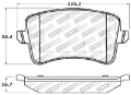 Picture of StopTech Performance Brake Pads