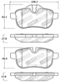 Picture of StopTech Performance Brake Pads
